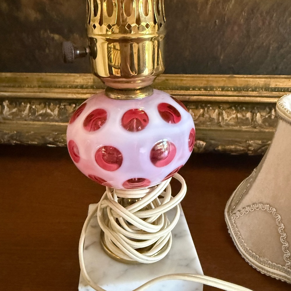 Fenton polka dot mini lamp - Picture 2 of 6